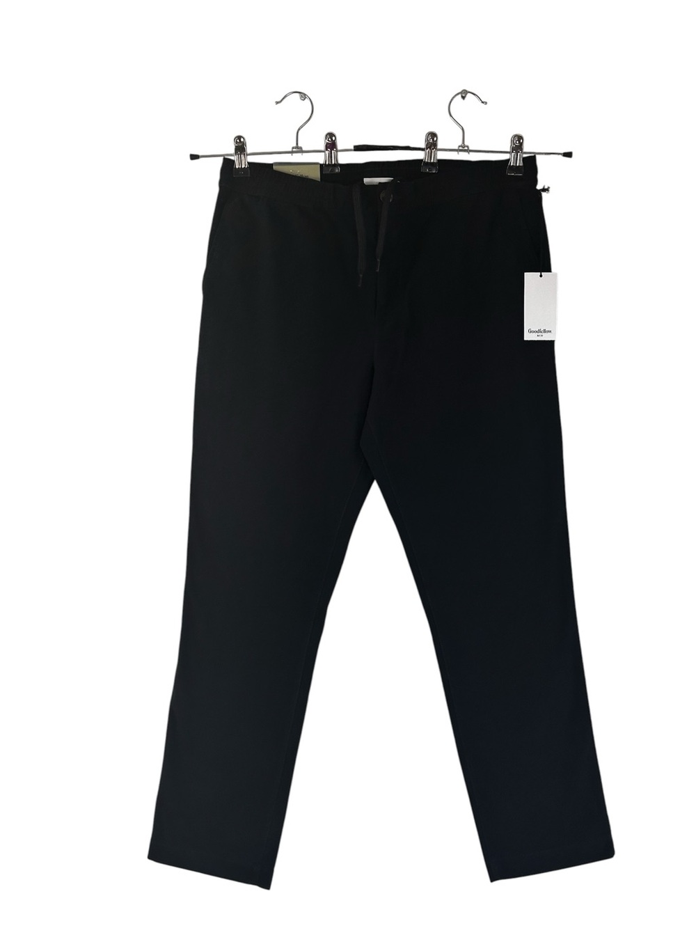 Goodfellow & Co Men’s Black Everyday Pants Size M Slim Tapered Stretch NWT